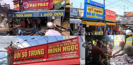 Danh sách đại lý xổ số