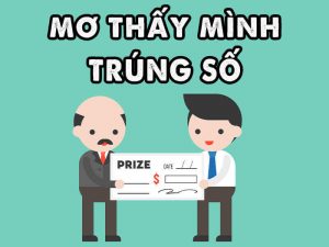 mơ thấy mình trúng số